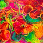 Mediterraneo Eterno, Alaior capuchina 80 x 120 cm