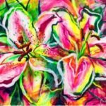 Mediterraneo Eterno, Alaior composicion de liliums 145 x 880 cm