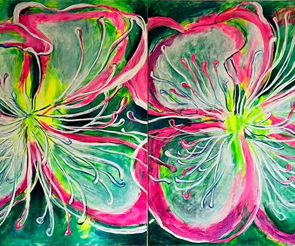 arte flor de la tapena 162 x 130 cm