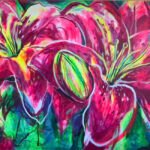 Flores y Feria lilium red