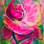 Biotopos, Palacio Almudí orchids iii 1.62 x 1.3 m mix media on canvas.jpg