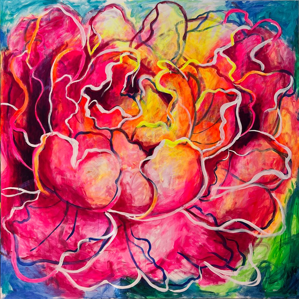 Home peonía 200 x 200 cm