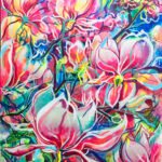 De Flor en Flor flores de magnolios