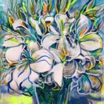 De Flor en Flor lilums blancos